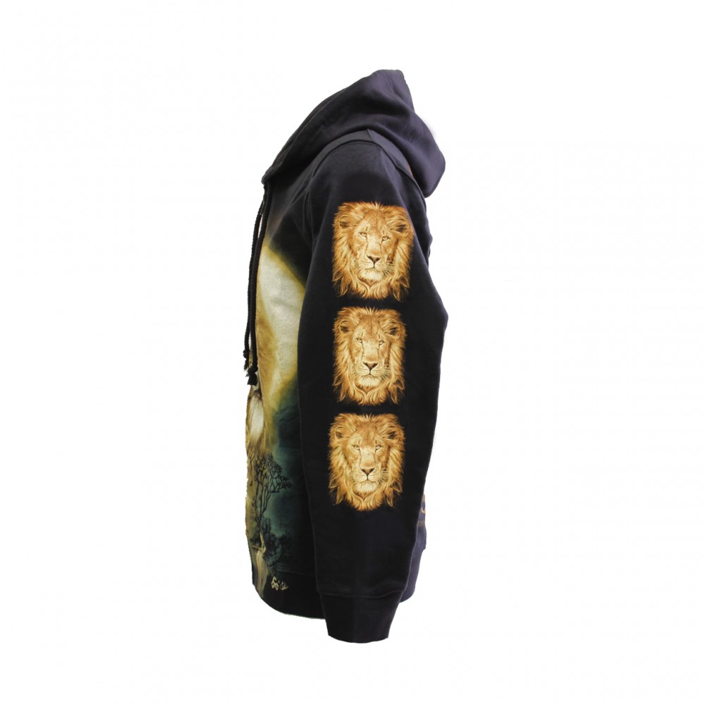 H-A324 Hoodie with Lion Glow in the Dark