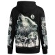 Wolf and Moon Sweatshirt H-A692
