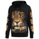 H-A722 Hoodie with Leopard Glow in the Dark