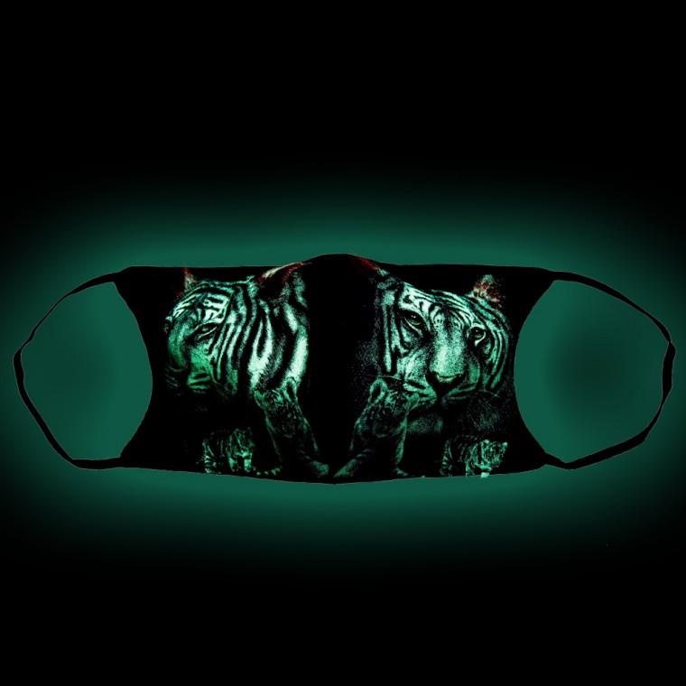 Mask-004 Maschera stampa con tigre