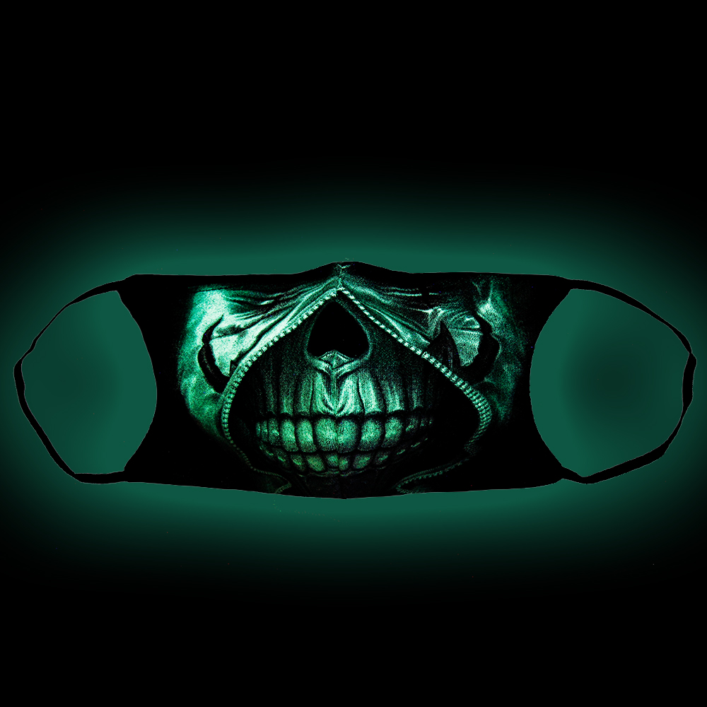 Mask-008 maschera stampa con Teschio