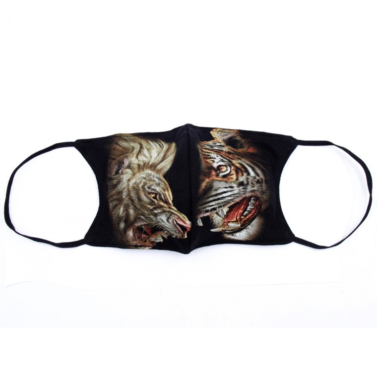 Mask-033 Maschere per stampa leone e tigre