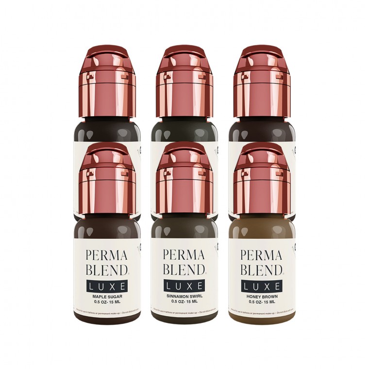 Perma Blend Luxe PMU Ink – The Chocolate Collection – 15 ml