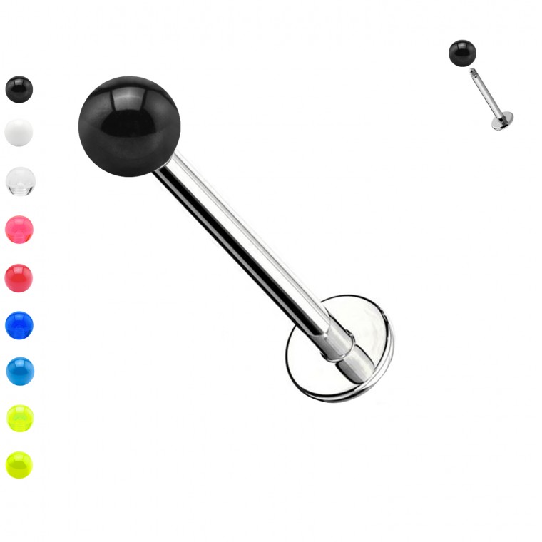 PC-002 Piercing Labret Pallina Acrilica PC-002 Piercing Labret Pallina Acrilica