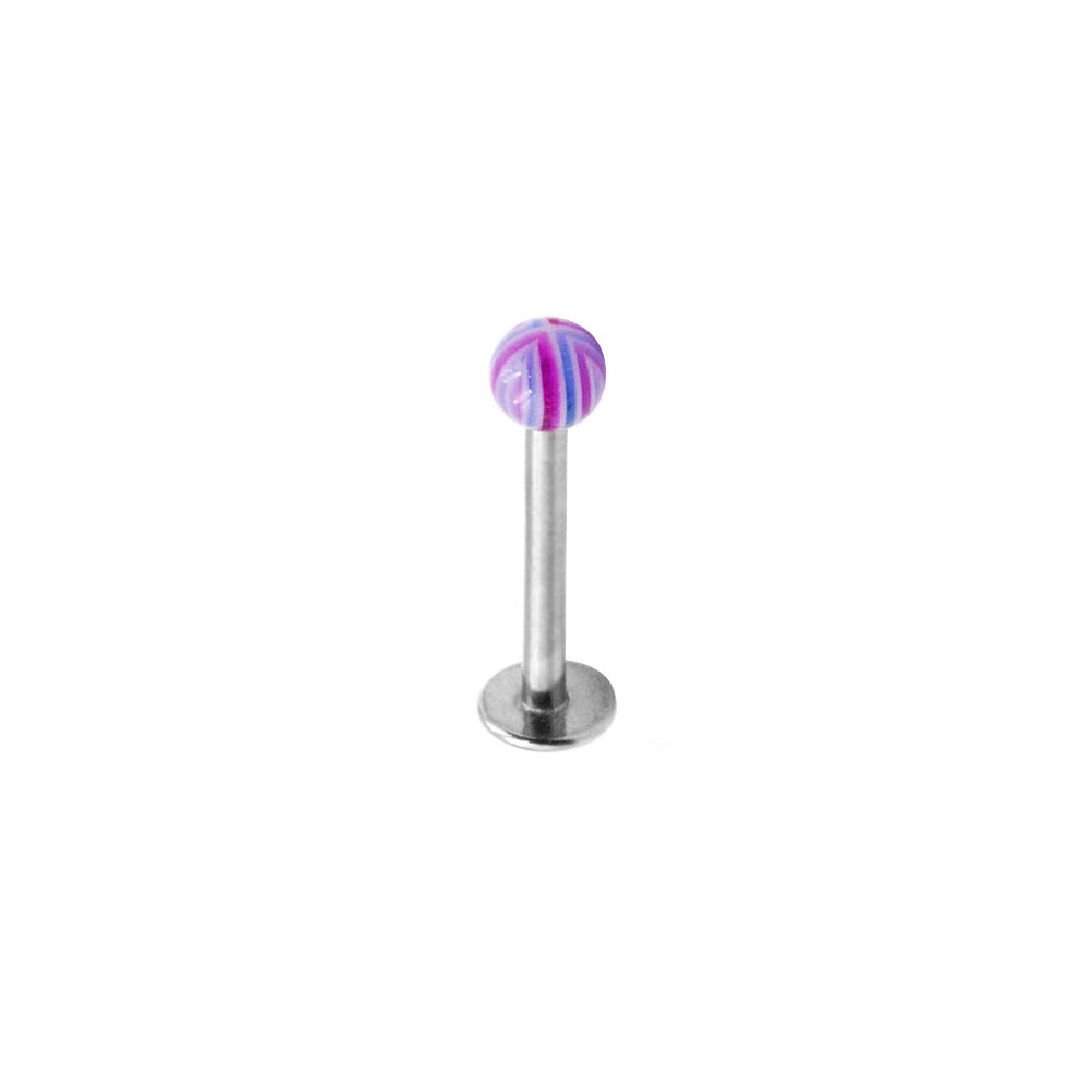 PC-005 Labret with Violet Ball