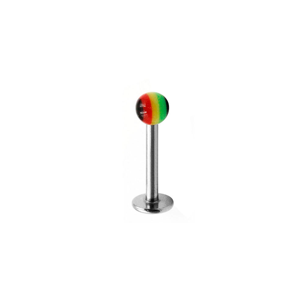 PC-010 Labret with Multi-Color Ball