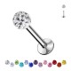 PC-017 Labret Multi-Crystal Ball