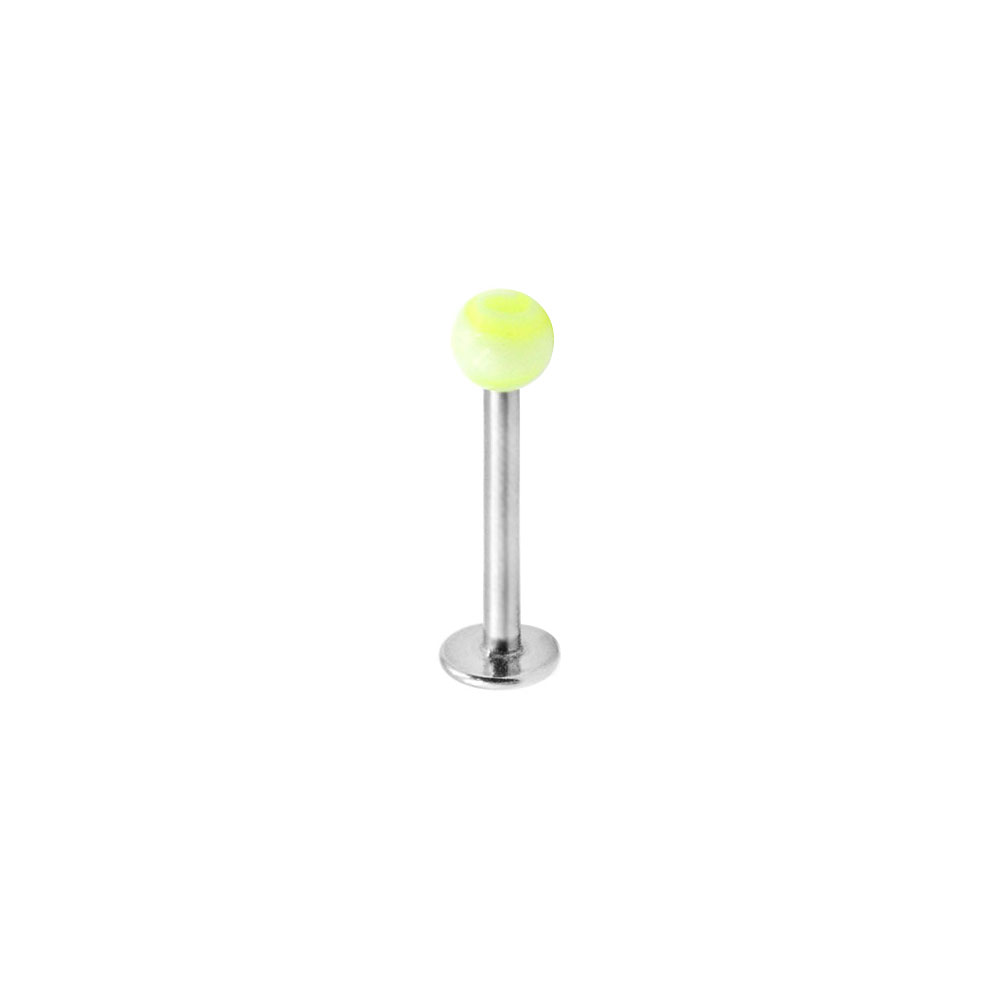 PC-043 Labret with Yellow Ball
