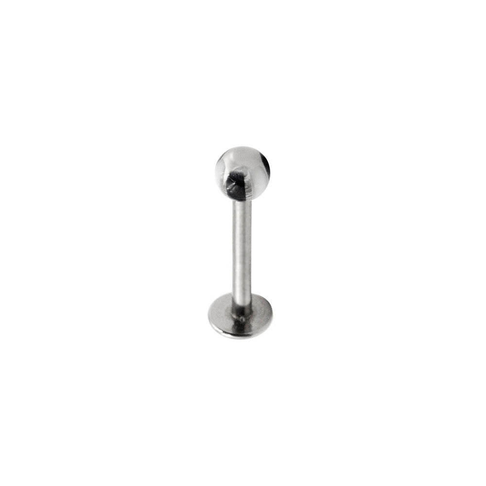 PC-046 Labret with White and Black Ball