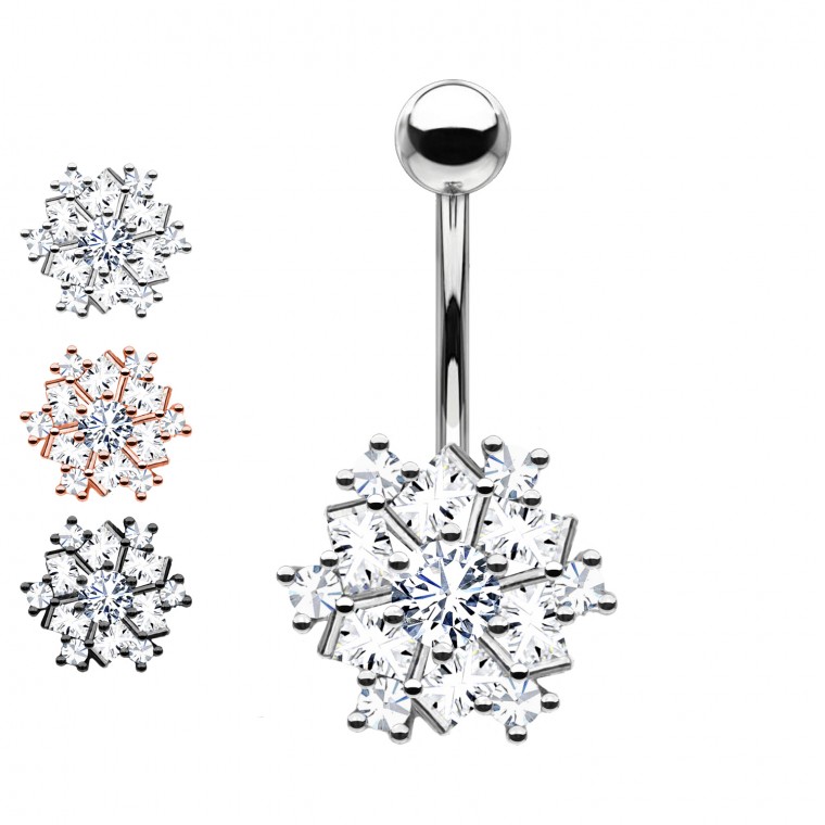 PD-081 Piercing Banana with Snowflake PD-081 Piercing Banana with Snowflake