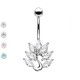 PD-168A Piercing Banana Belly Button Peacock PD-168A Piercing Banana Belly Button Peacock