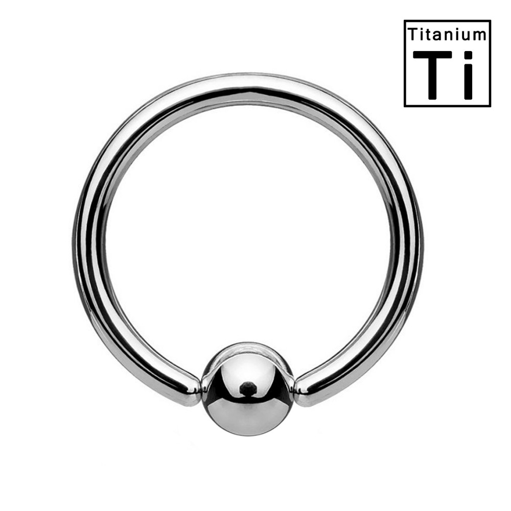 PWY-029  Basic Hoop piercing with ball closure