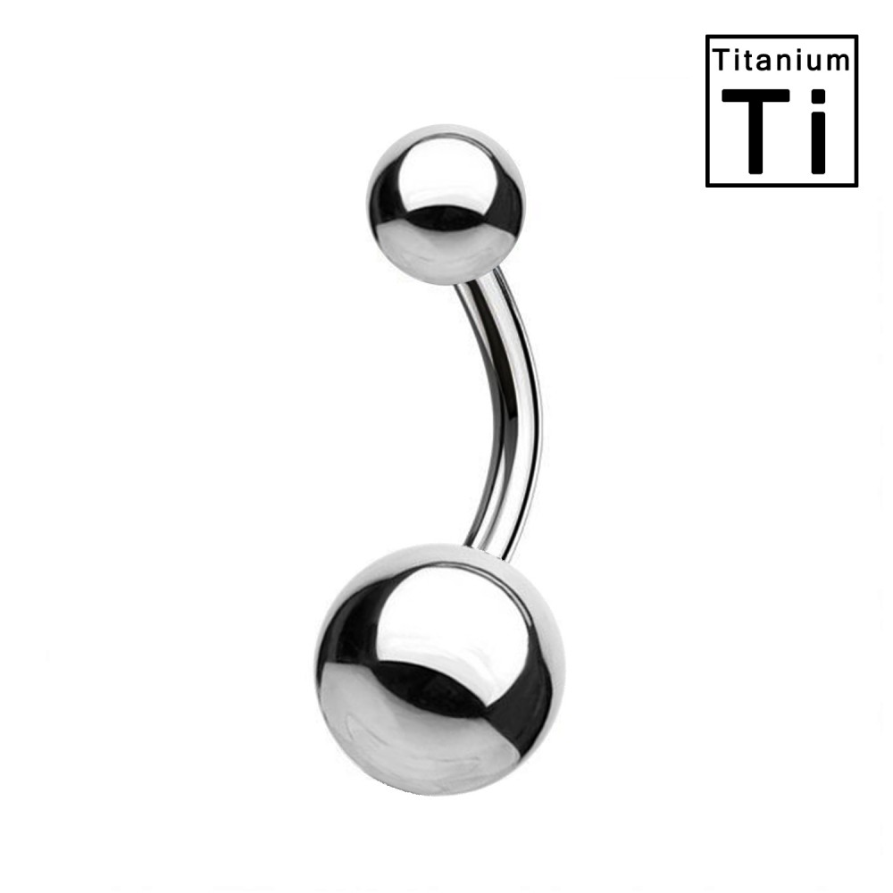 PWD-007 Basic Belly Button Piercing of Titanio G23 ASTM F136-13