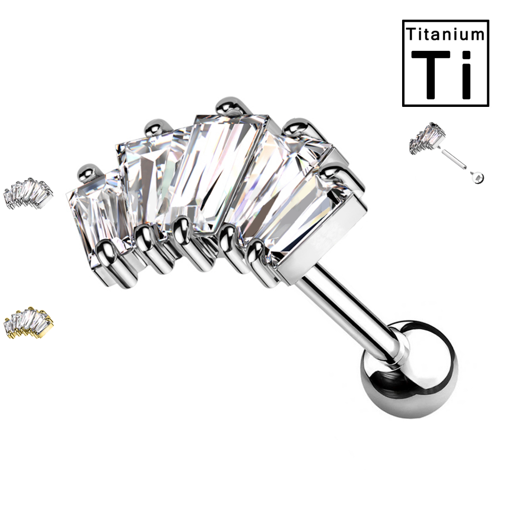 PWO-011 Piercing Crystal in titanium
