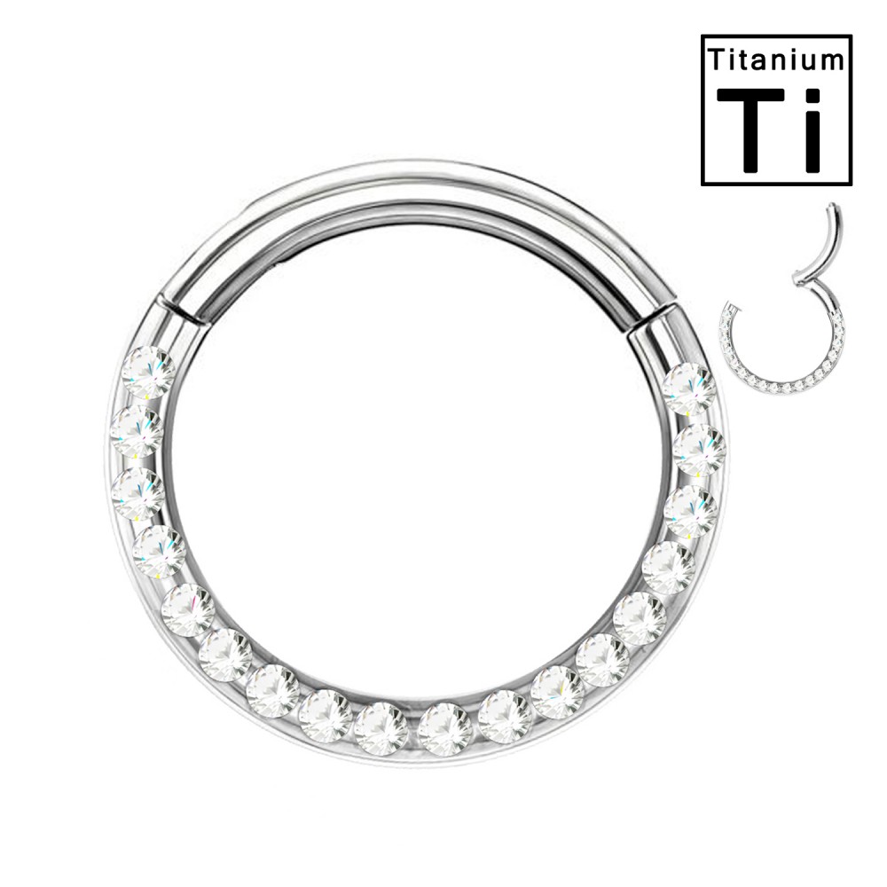PWY-054 Clicker Circle for Septum in titanium