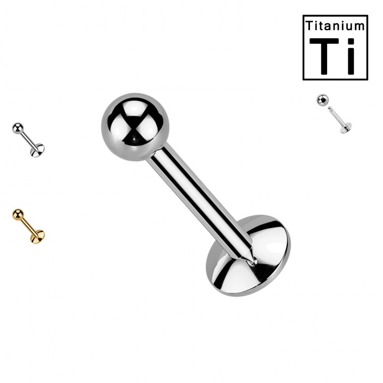 PWC-001 Labret Basic in Titanio-Esterno PWC-001 Labret Basic in Titanio-Esterno