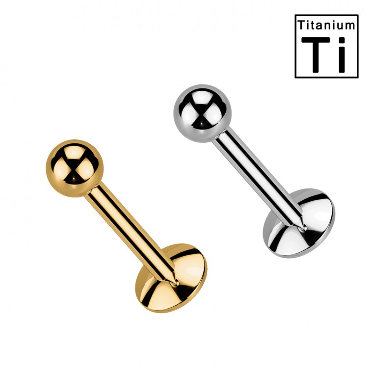 PWC-001 Labret Basic in Titanio-Esterno PWC-001 Labret Basic in Titanio-Esterno