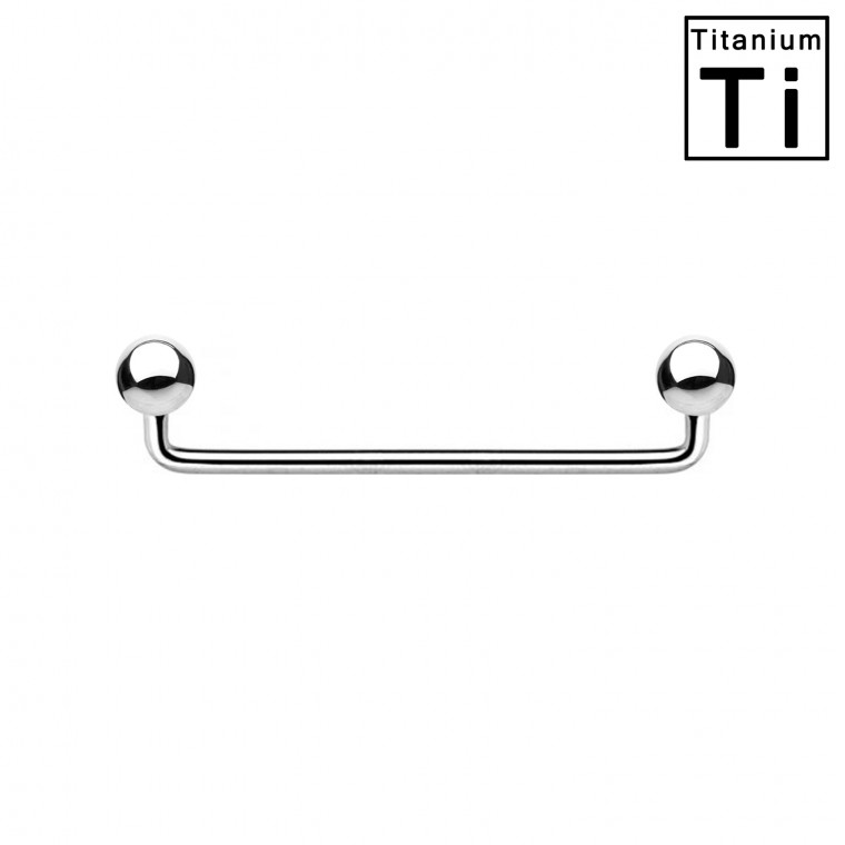 PWS-02 Surface Barbell in Titanio Φ1.6mm PWS-02 Surface Barbell in Titanio Φ1.6mm