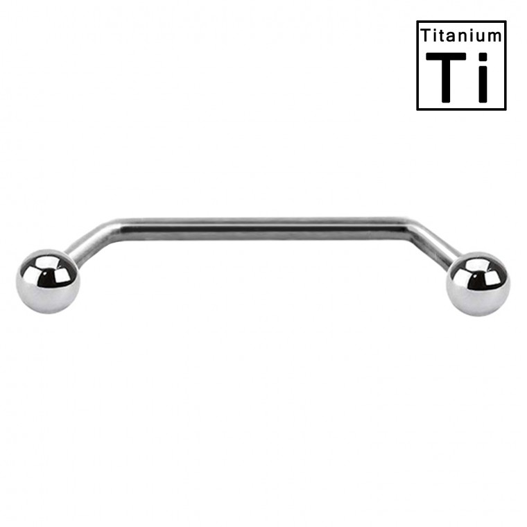 PWS-03 Surface Barbell in Titanio  Φ1.6mm PWS-03 Surface Barbell in Titanio  Φ1.6mm