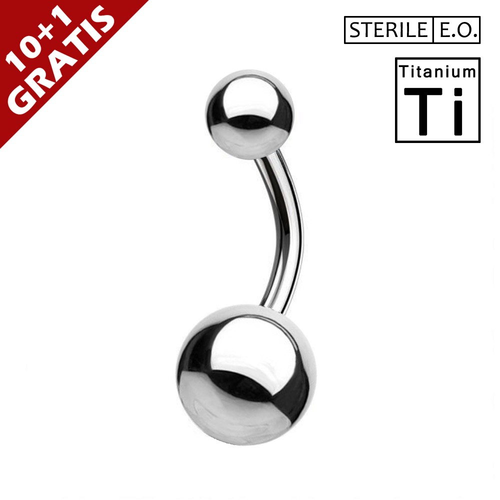 PTD-01A Stelire Piercing of Titanium for Belly Button
