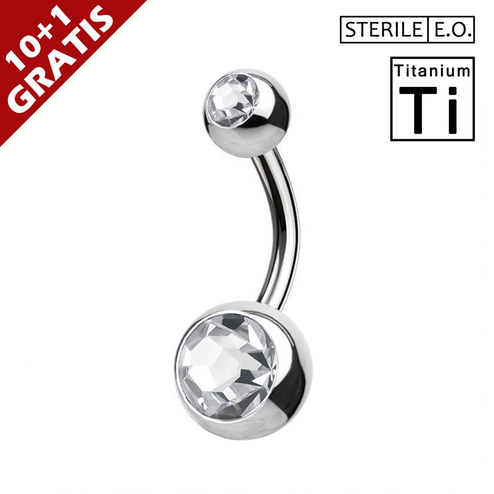 PTD-03A Stelire Piercing of Titanium for Belly Button