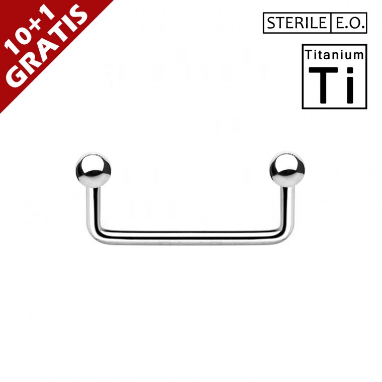 PTS-01 Surface Barbell Sterile in Titanio Φ1.2mm