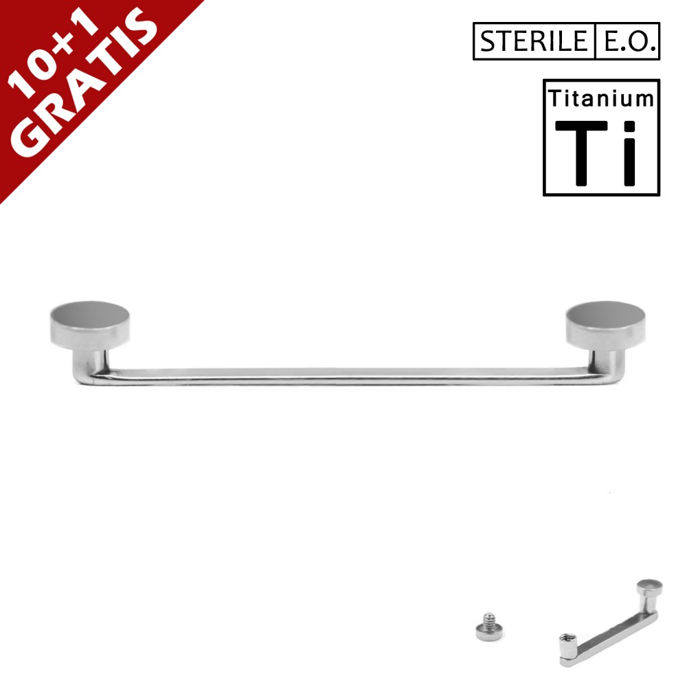 PTS-04-1 Sterile Titanium Surface Barbell Φ1.6mm