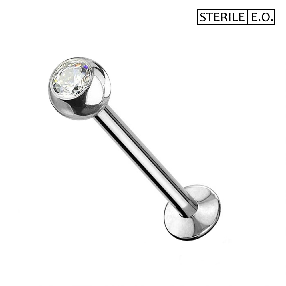 PCS-016 Sterile Labret with Crystal