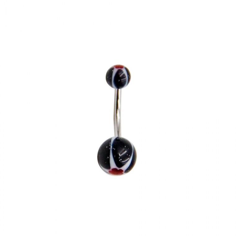 PD-018A Banana White Black and Red Balls