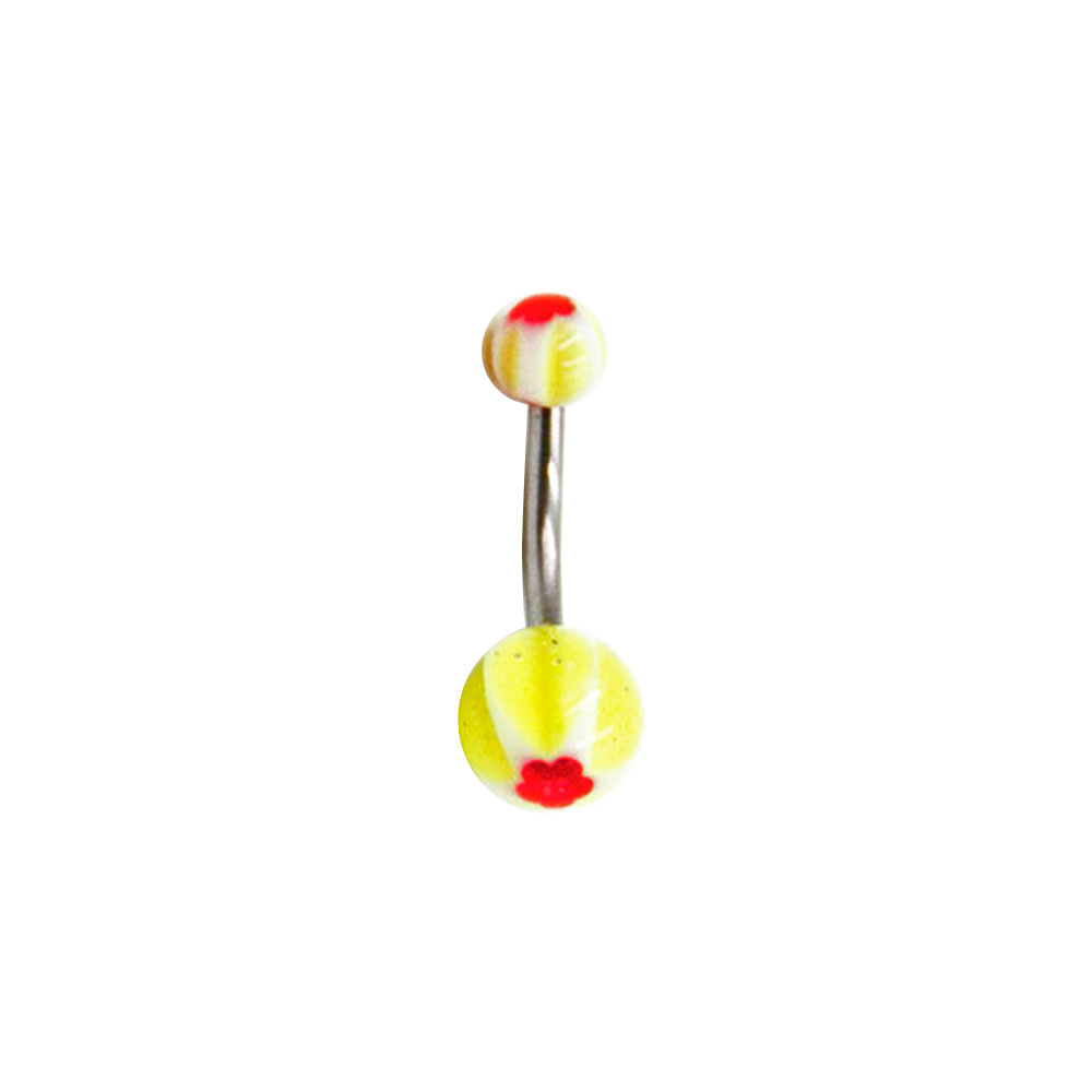 PD-019A Banana White Yellow and Red Balls