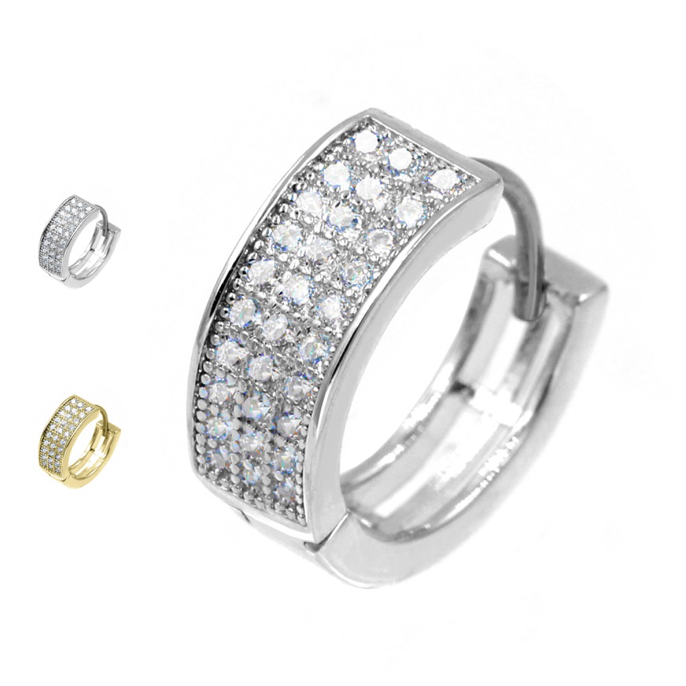 PO-405 Clicker with three Rows of Crystals PO-405 Clicker with three Rows of Crystals