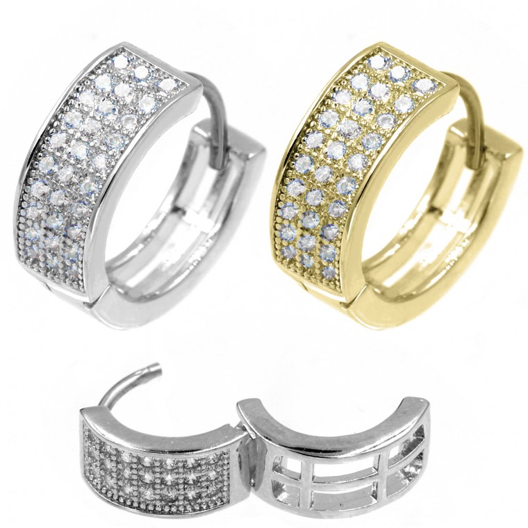 PO-405 Clicker con tre file di Cristalli 