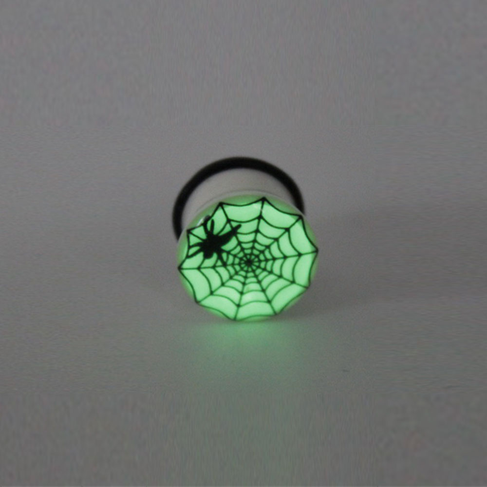 PE-020 Plug Noctilucent with Spiderweb