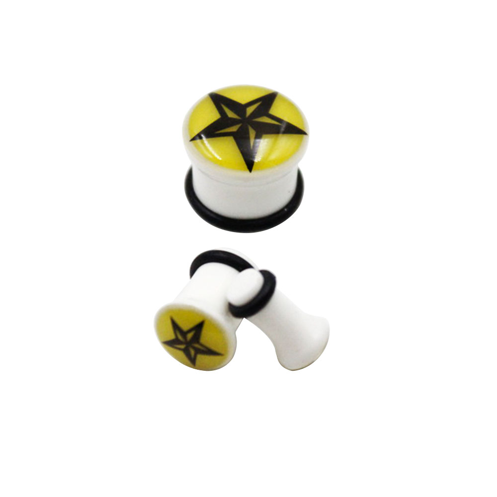 PE-021 Plug Noctilucent with Five-Pointed Star