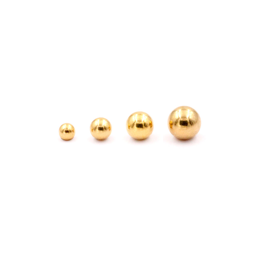 PG-009 Gold Steel Ball for Piercing