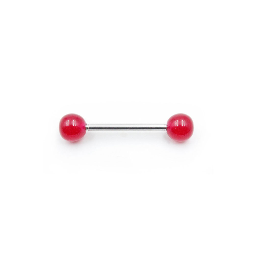 PL-002 Barbell with Red Balls