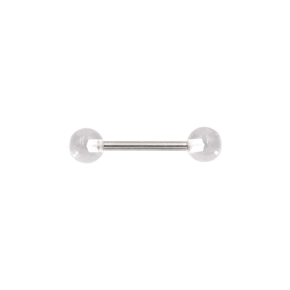 PL-086 Barbell with Transparent Acrylic Balls