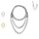PY-140 Cliker Circle with chain and crystal