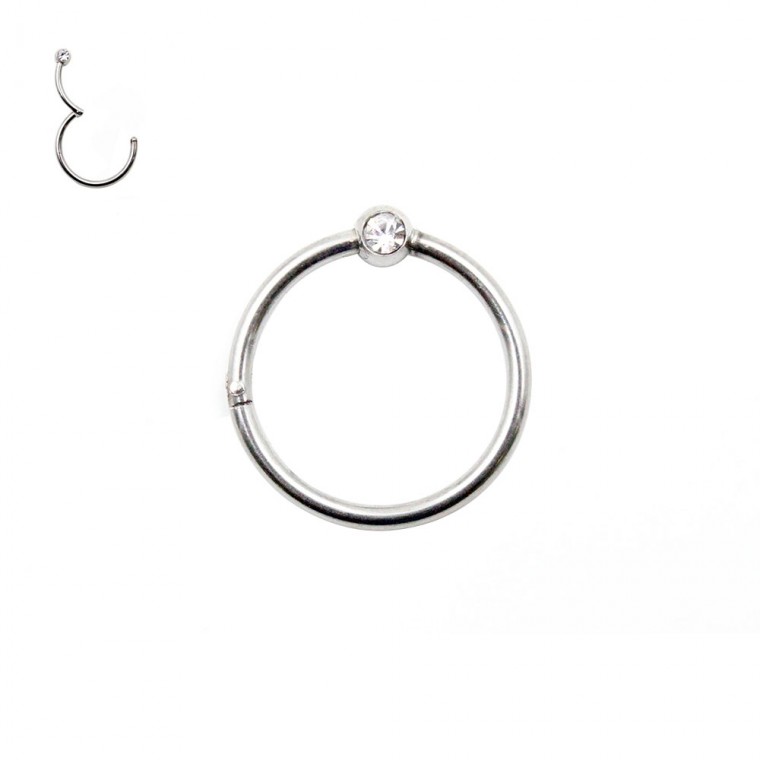 PY-052B Ball Closure Ring with with Crystal