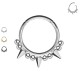 PY-099 Piercing Ring with Studs and Balls