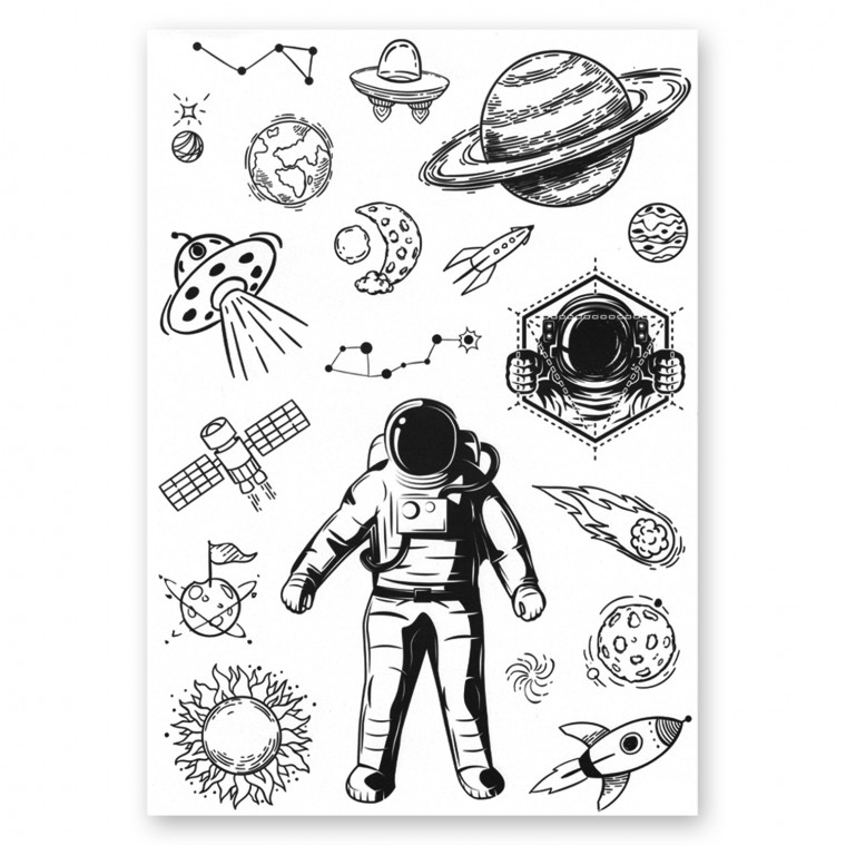 AWAKEN Tatuaggi Semi Permanente Adesivi Tatuaggi temporanei 020 AWAKEN Tatuaggi Semi Permanente Adesivi Tatuaggi temporanei 020