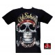 3D-089 Rock Chang T-shirt Old School Pirate Skull Effect 3D and Noctilucent