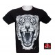 3D-098 Rock Chang T-shirt Tiger Effect 3D and Noctilucent with Piercing