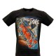 3D-116 Rock Chang T-shirt Skateboard Demon Face Effect 3D and Noctilucent with Piercing