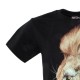 3D-132 Rock Chang T-shirt Leeuw Effect 3D en Noctilucent met Piercing 3D-132 Rock Chang T-shirt Leeuw Effect 3D en Noctilucent met Piercing
