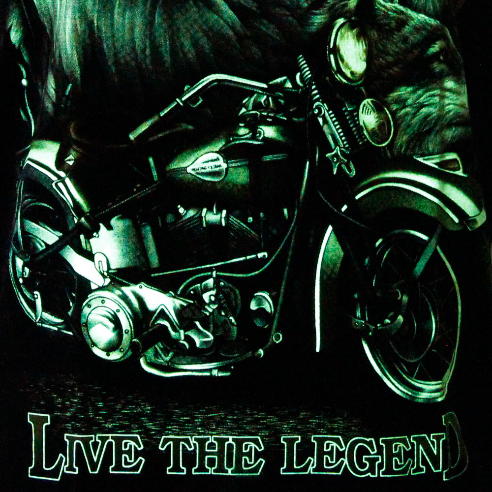 GR-660 Rock Chang T-shirt Noctilucent Live the Legend