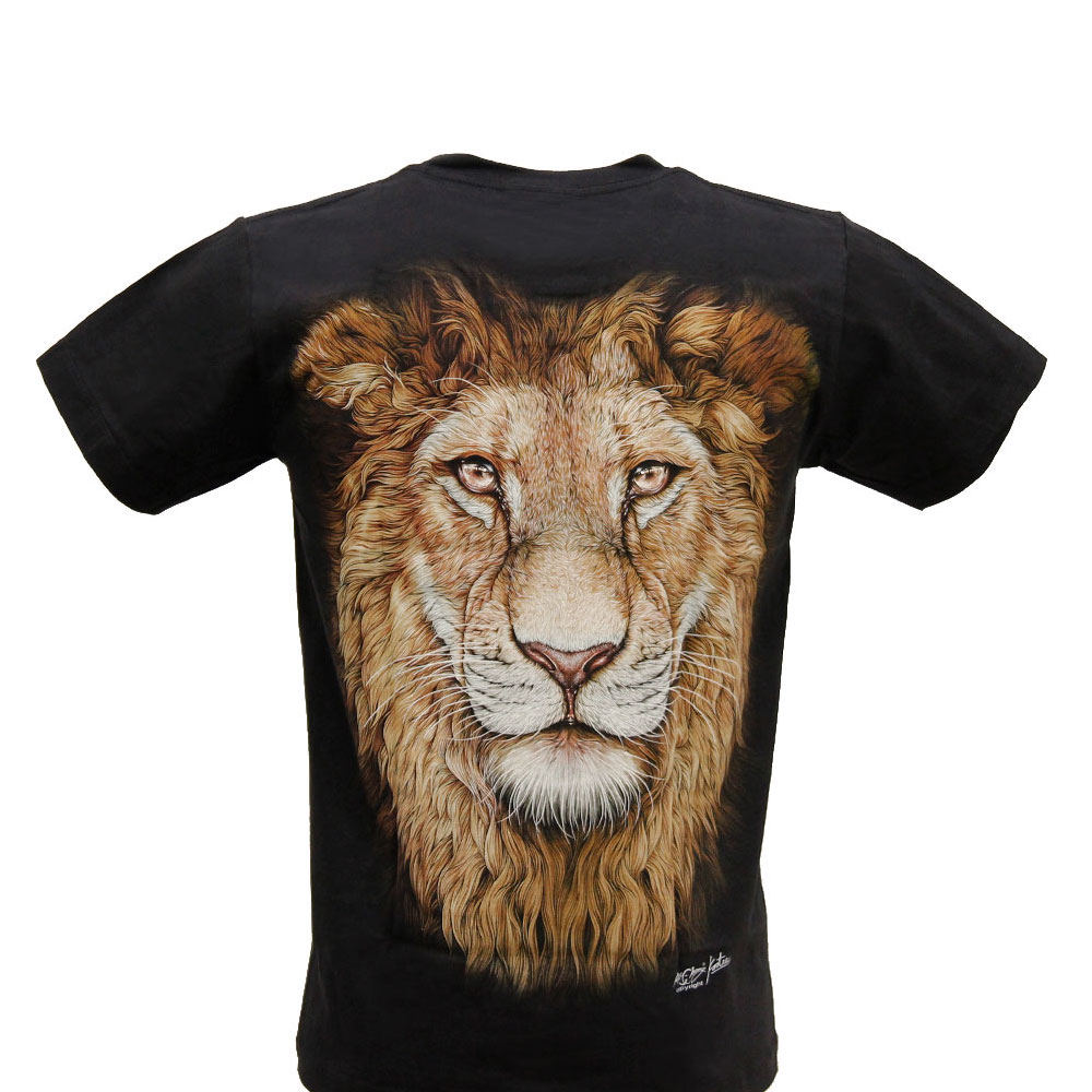 GR-691 Rock Chang T-shirt Noctilucent Lion Head
