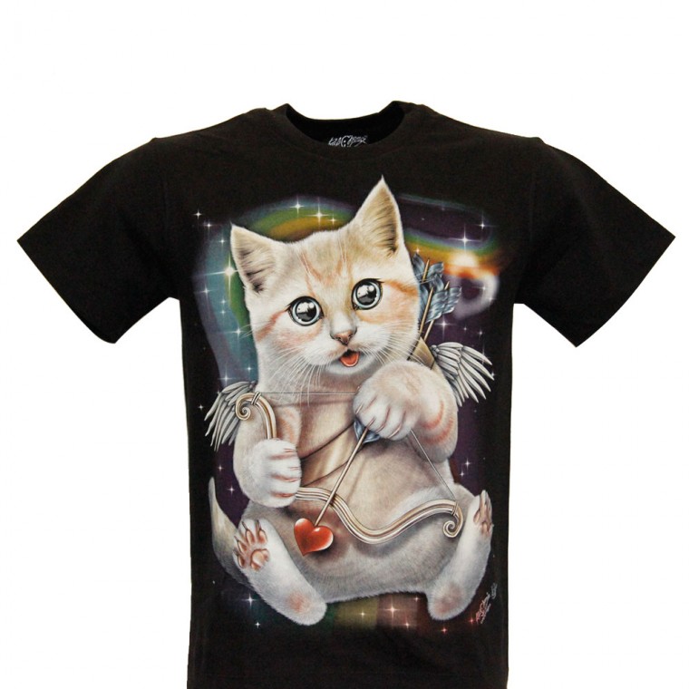 GR-725 Rock Chang T-shirt Noctilucent Jupiter Cat