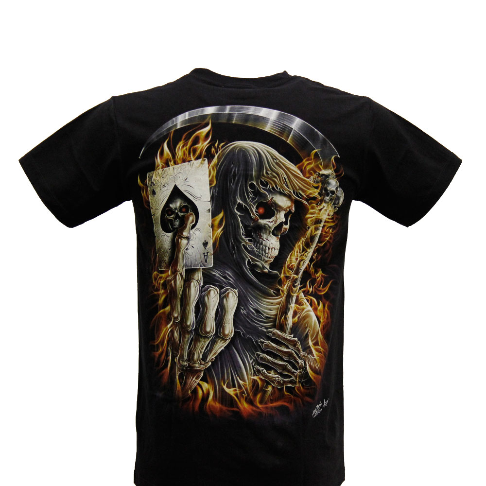 GR-797 Rock Chang T-shirt Noctilucent the Reager on Fire
