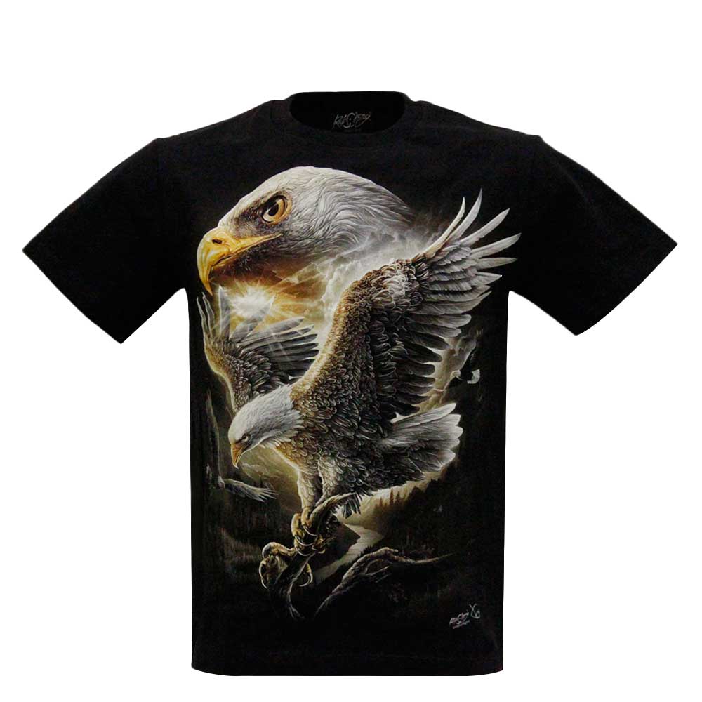 GR-806 Rock Chang T-shirt Noctilucent Eagle